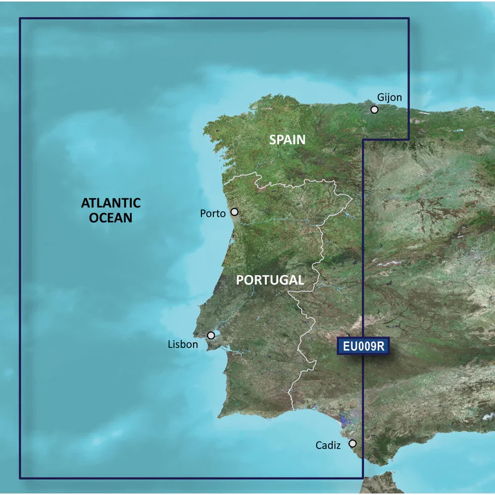 Garmin BlueChart g3 Vision HD - VEU009R - Portugal  NW Spain - microSD/SD [010-C0767-00] Garmin