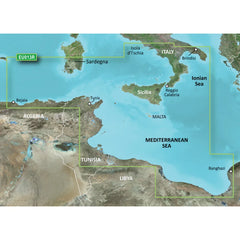 Garmin BlueChart g3 Vision HD - VEU013R - Italy Southwest  Tunisia - microSD/SD [010-C0771-00] Garmin