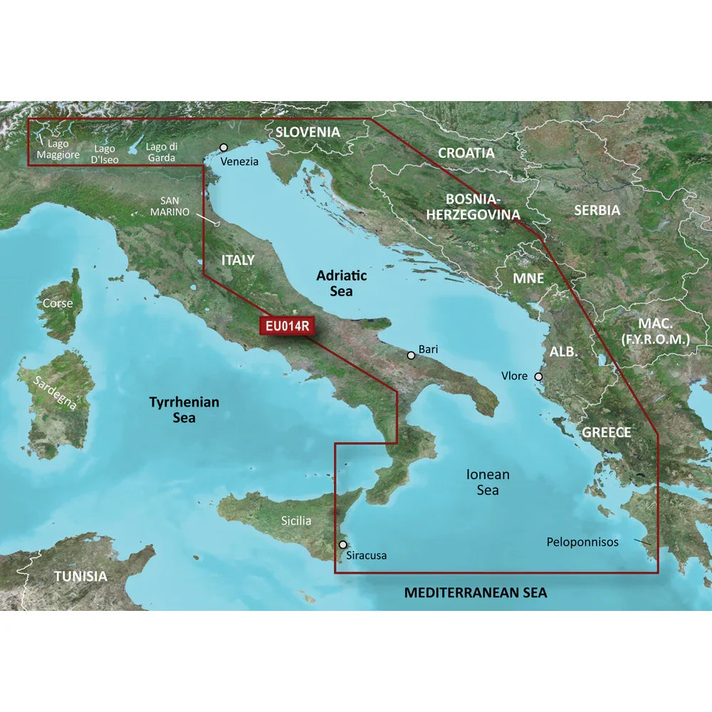 Garmin BlueChart g3 Vision HD - VEU014R - Italy, Adriatic Sea - microSD/SD [010-C0772-00] Garmin