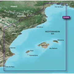 Garmin BlueChart g3 Vision HD - VEU454S - Barcelona  Valencia - microSD/SD [010-C0798-00] Garmin