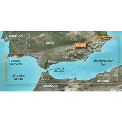 Garmin BlueChart g3 Vision HD - VEU455S - Alicante to Cabo de Sao Vicente - microSD/SD [010-C0799-00] Garmin