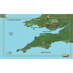 Garmin BlueChart g3 Vision HD - VEU463S - Bristol Channel  England SW - microSD/SD [010-C0807-00] Garmin