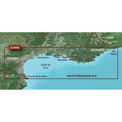 Garmin BlueChart g3 Vision HD - VEU466S - Golfe Du Lion to San Remo - microSD/SD [010-C0810-00] Garmin