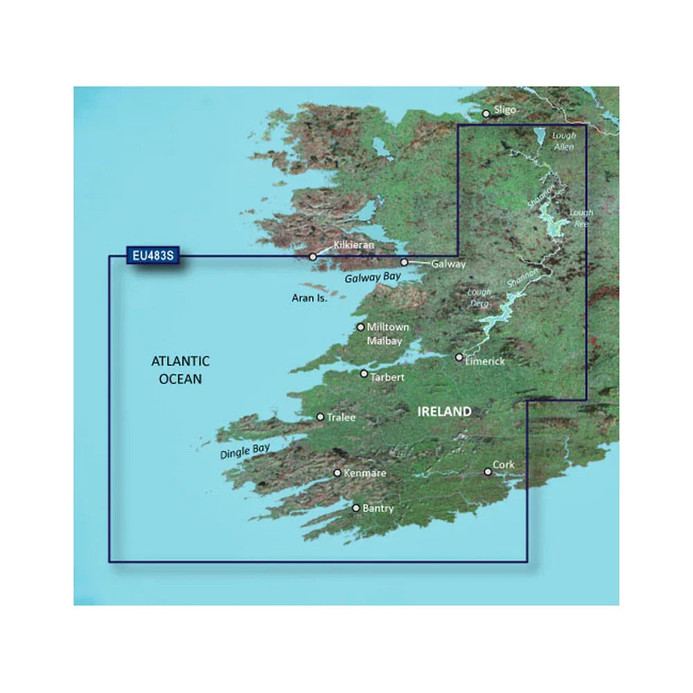 Garmin BlueChart g3 Vision HD - VEU483S - Galway Bay to Cork - microSD/SD [010-C0827-00] Garmin
