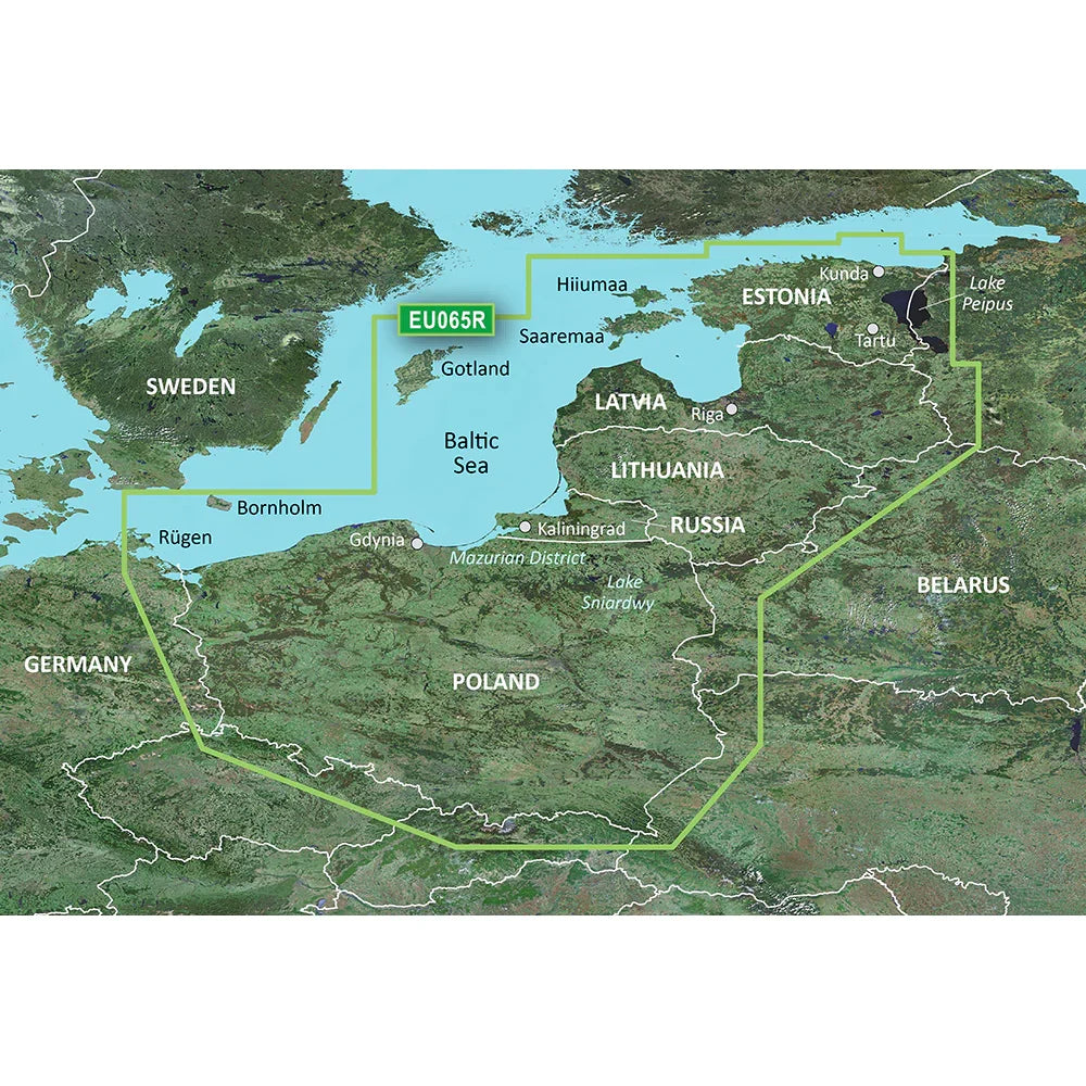 Garmin BlueChart g3 Vision HD - VEU065R - Baltic Sea, East Coast - microSD/SD [010-C0849-00] Garmin