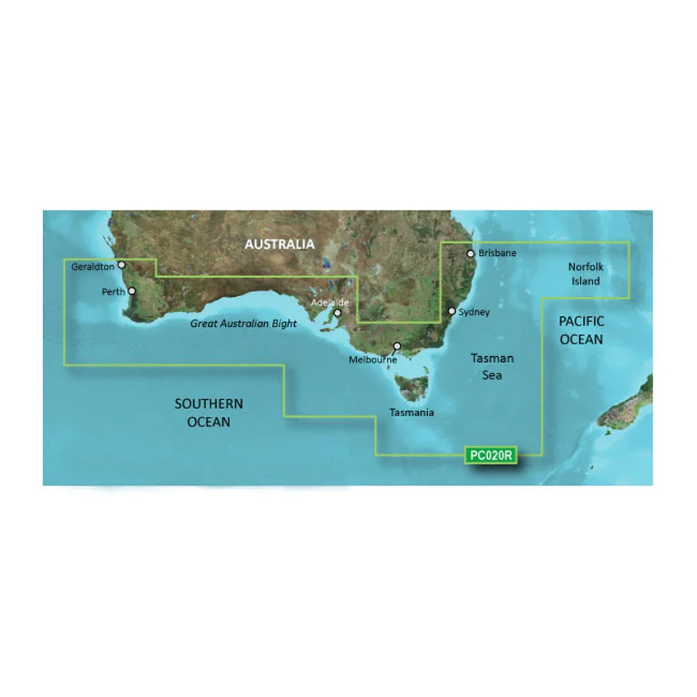 Garmin BlueChart g3 Vision HD - VPC020R - Brisbane SW - Geraldton - microSD/SD [010-C0753-00] Garmin