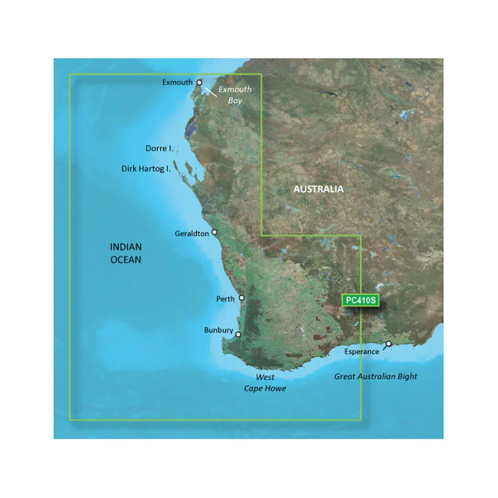 Garmin BlueChart g3 Vision HD - VPC410S - Esperance - Exmouth Bay - microSD/SD [010-C0868-00] Garmin