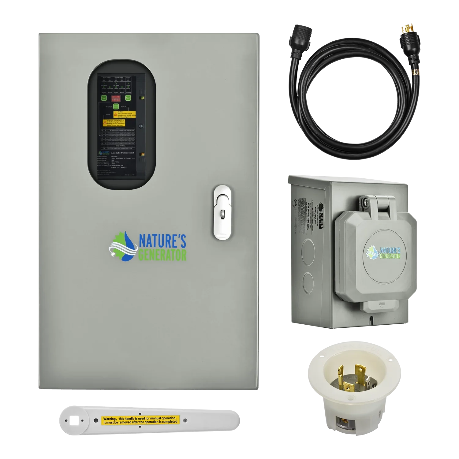 Nature's Generator 30A Automatic Generator Transfer Switch - Green Vista Living