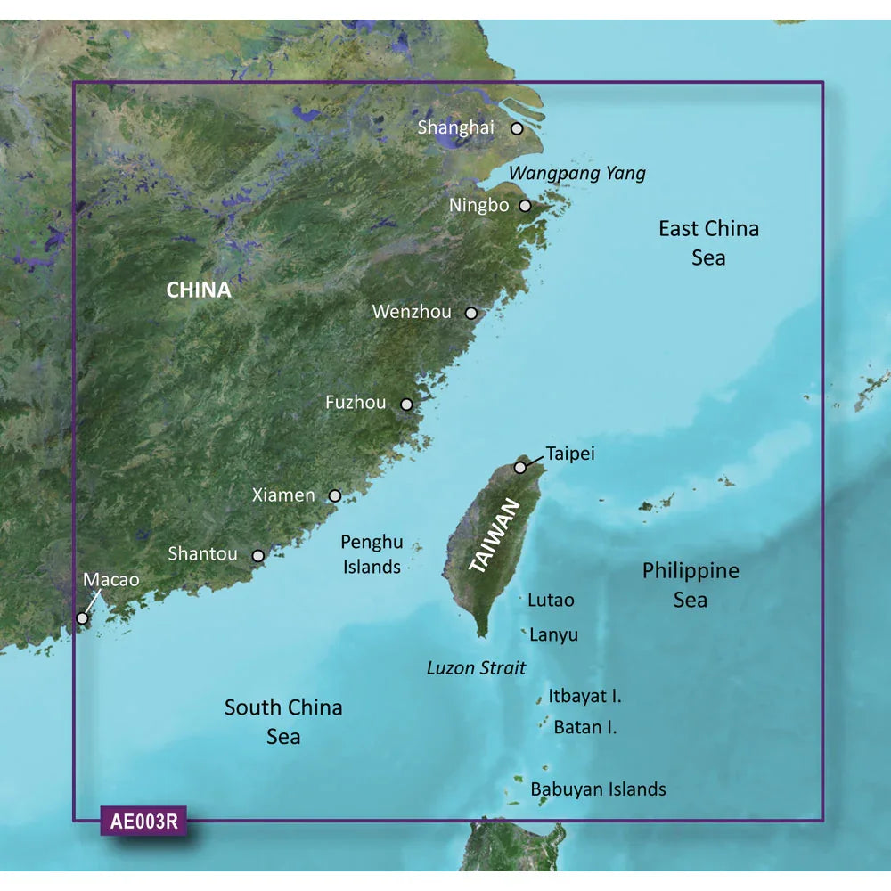 Garmin BlueChart g3 Vision HD - VAE003R - Taiwan - microSD/SD [010-C0878-00] Garmin