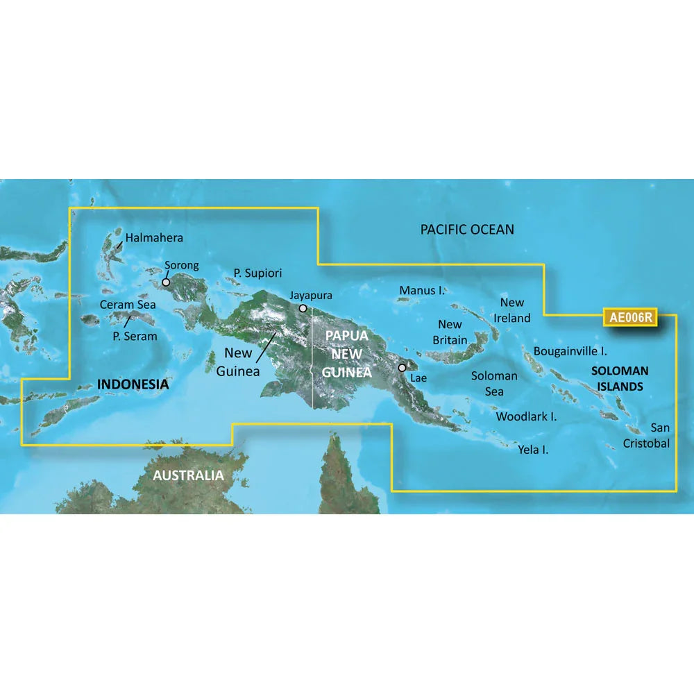 Garmin BlueChart g3 Vision HD - VAE006R - Timor Leste/New Guinea - microSD/SD [010-C0881-00] Garmin