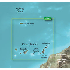 Garmin BlueChart g3 Vision HD - VAF450S - Madeira  Canary Islands - microSD/SD [010-C0750-00] Garmin