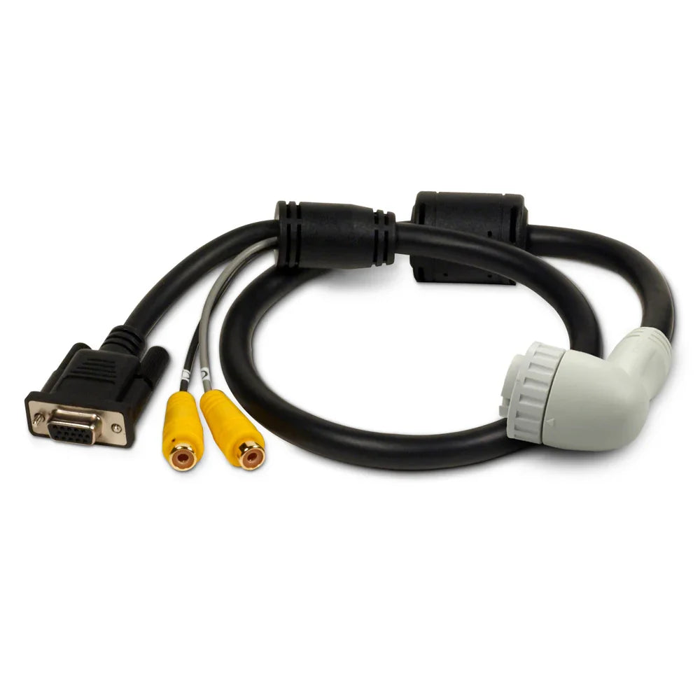 Garmin Right-Angle Marine A/V Cable [010-11091-00] Garmin