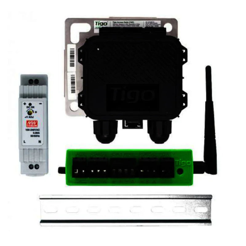 Tigo Energy CCA Kit, TAP, Din Rail PS, Outdoor Enclosure Tigo