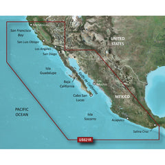 Garmin BlueChart g3 HD - HXUS021R - California - Mexico - microSD/SD [010-C0722-20] - Green Vista Living