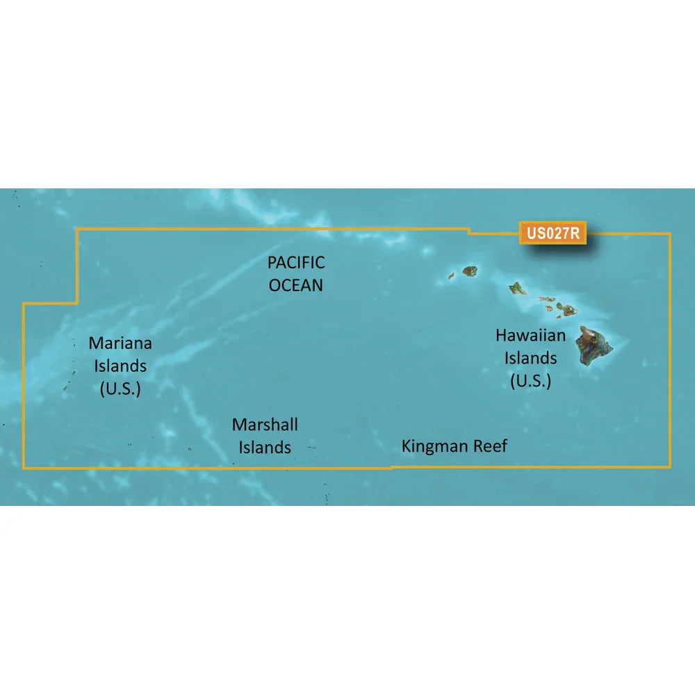 Garmin BlueChart g3 HD - HXUS027R - Hawaiian Islands - Mariana Islands - microSD/SD [010-C0728-20] Garmin