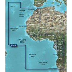Garmin BlueChart g3 HD - HXAF003R - Western Africa - microSD/SD [010-C0749-20] Garmin