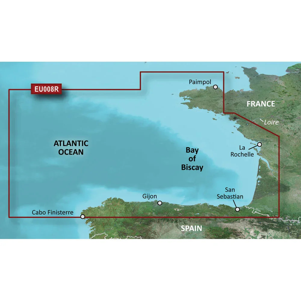 Garmin BlueChart g3 HD - HXEU008R - Bay of Biscay - microSD/SD [010-C0766-20] Garmin