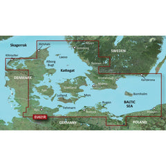 Garmin BlueChart g3 HD - HXEU021R - Denmark East  Sweden Southeast - microSD/SD [010-C0777-20] Garmin