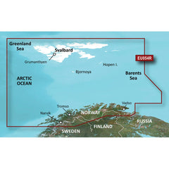 Garmin BlueChart g3 HD - HXEU054R - Vestfjd - Svalbard - Varanger - microSD/SD [010-C0790-20] Garmin