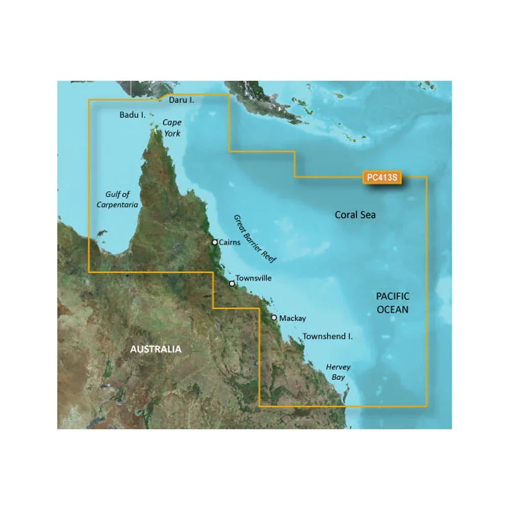 Garmin BlueChart g3 HD - HXPC413S - Mornington Island - Hervey Bay - microSD/SD [010-C0871-20] Garmin