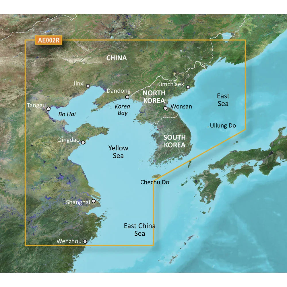 Garmin BlueChart g3 HD - HXAE002R - Yellow Sea - microSD/SD [010-C0877-20] Garmin