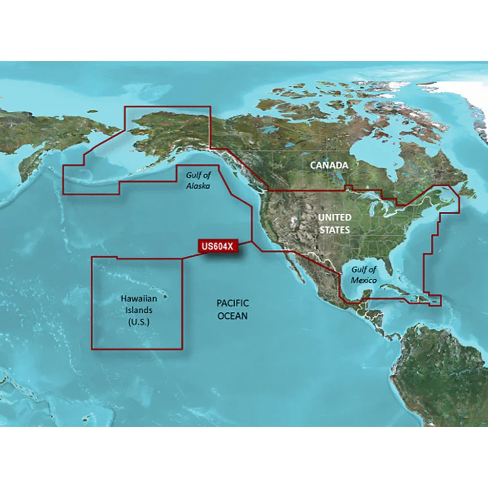 Garmin BlueChart g3 HD - HXUS604x - US All Canadian West - microSD/SD [010-C1018-20] - Green Vista Living