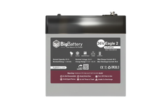 BigBattery 36V EAGLE2 1.63 kWh LiFePO4 Battery with Heater and Comms