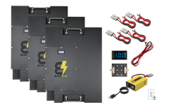 REINDEER 36V 19.5kWh Lithium Battery 3x Kit