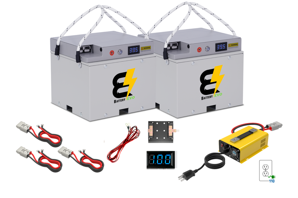 RAPTOR 36V 5kWh Lithium Battery 2x Kit