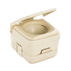 Dometic 964 Portable Toilet w/Mounting Brackets - 2.5 Gallon - Parchment  [311096402]