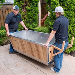 Dundalk Leisurecraft Canadian Timber The Polar Plunge Tub - Green Vista Living