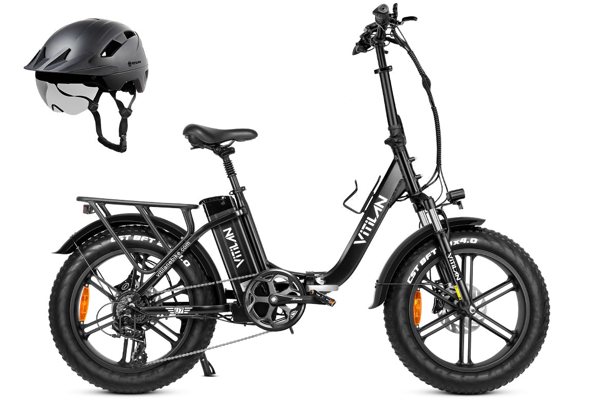 Vitilan U7 Step-thru Foldable Fat Tire Electric Bike