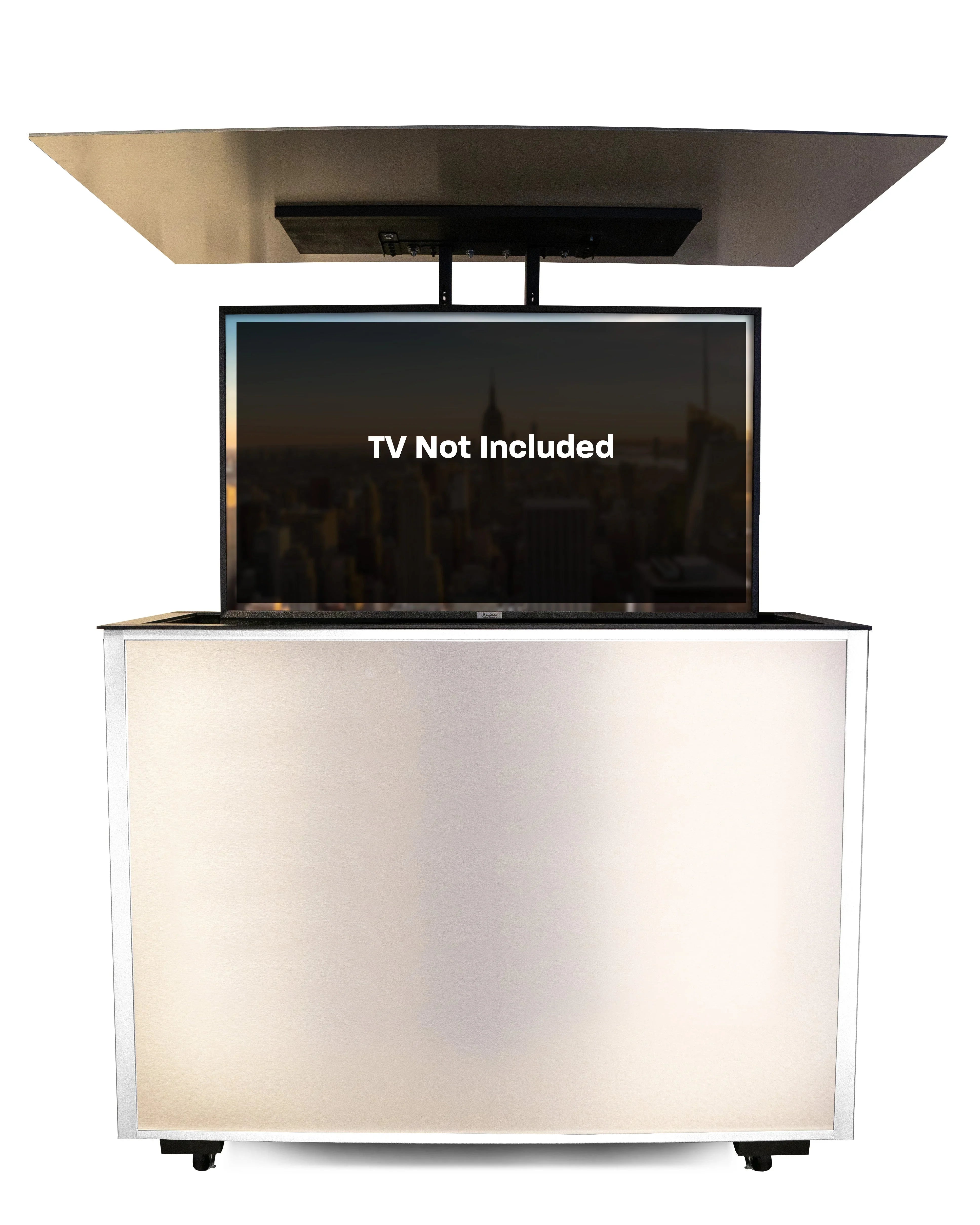 MirageVision 32" Outdoor TV Premium Lift Cabinet - Green Vista Living