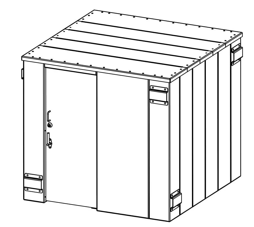 Swisher ESP Safety Shelter- 14 Person Residential Capacity - Green Vista Living