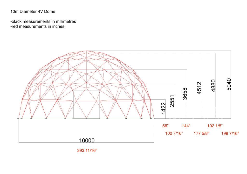 4-Season Glamping Package Dome - 33/10M