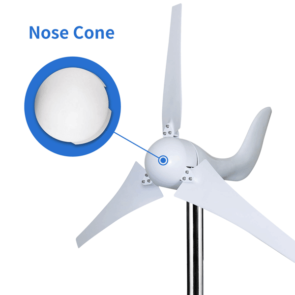 Automaxx Windmill 400W Home & Land Wind Turbine Generator Bundle Set - Green Vista Living