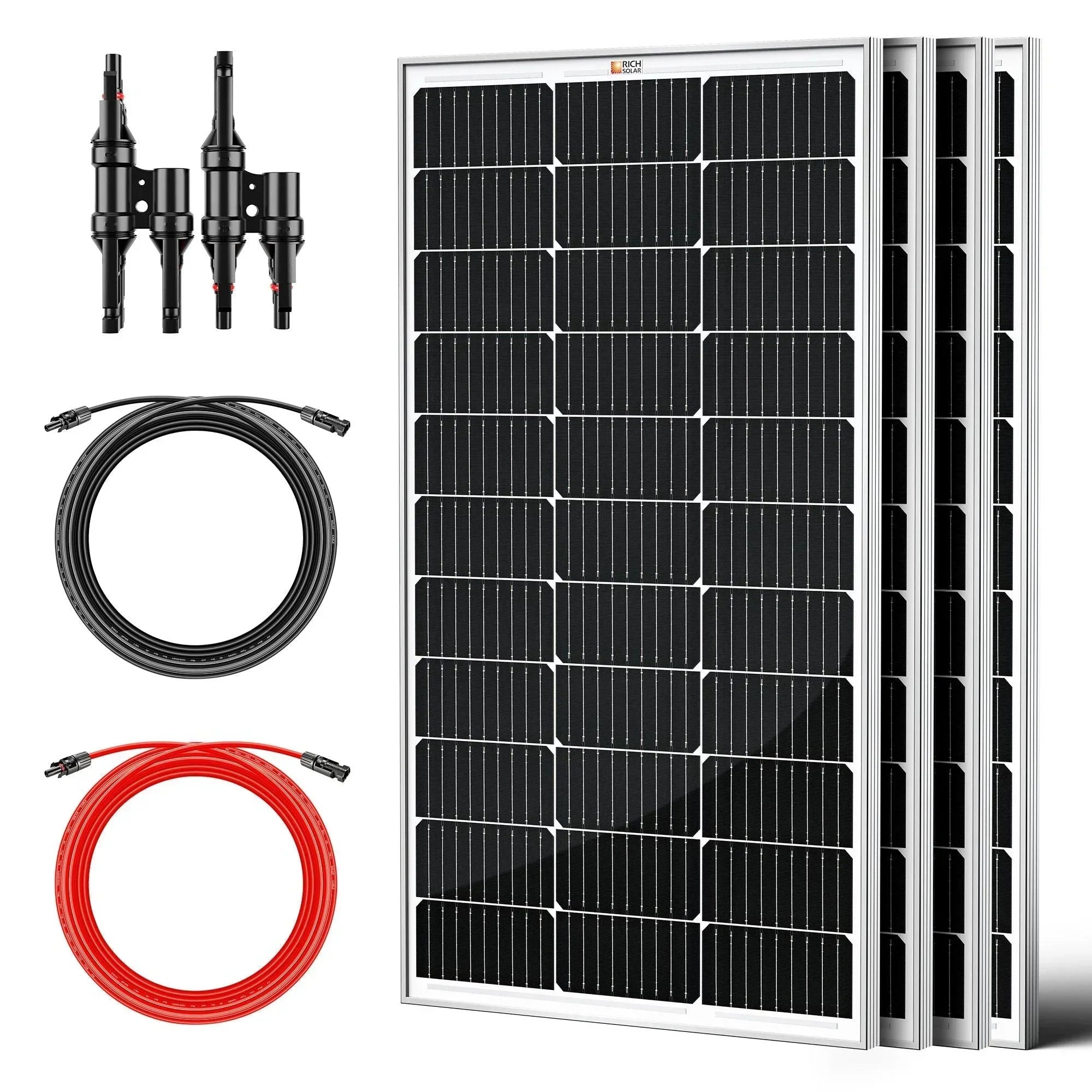 Rich Solar - 400 Watt Solar Kit for Solar Generators Portable Power Stations - Green Vista Living