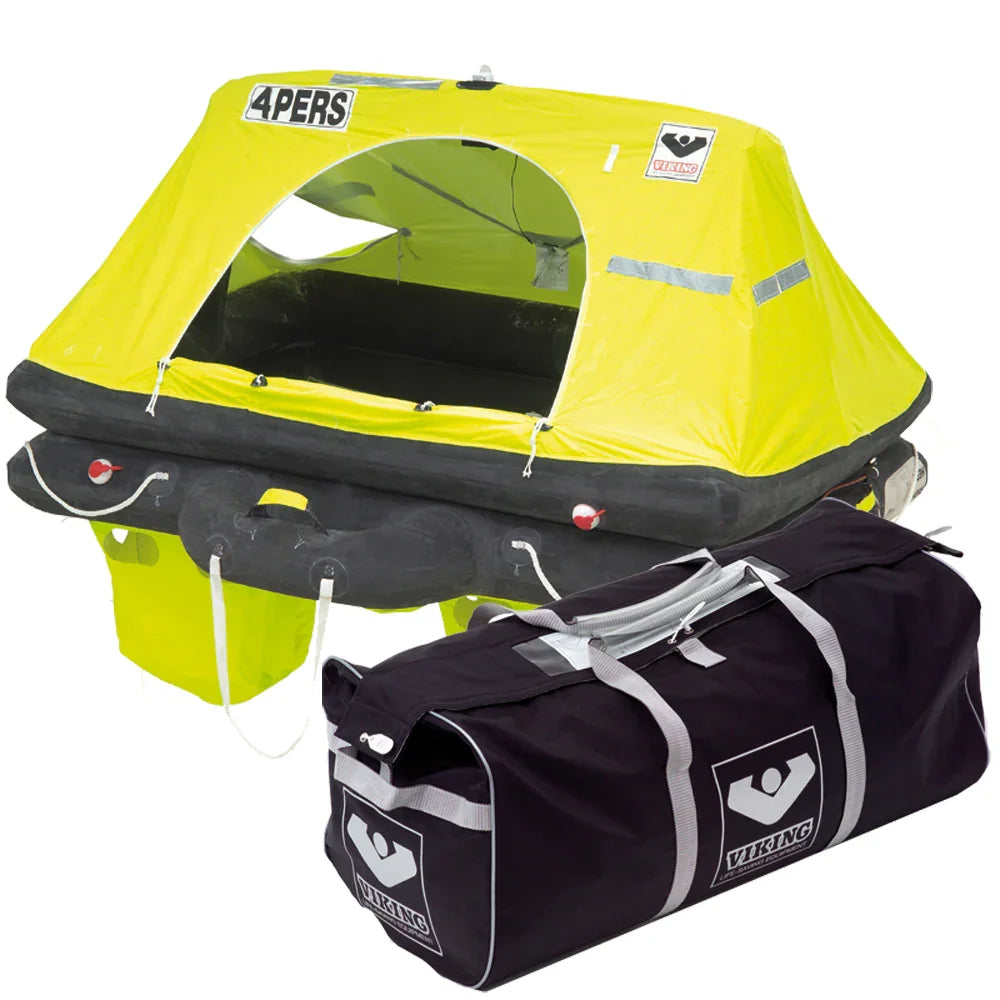 VIKING RescYou Liferaft 4 Person Valise Offshore Pack [L004U00785AM3] - Green Vista Living