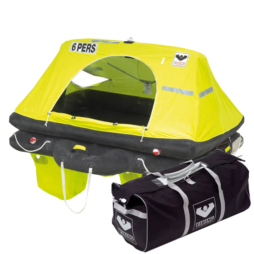 VIKING RescYou Liferaft 6 Person Valise Offshore Pack [L006U00785AM5] - Green Vista Living