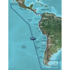 Garmin BlueChart g3 HD - HXSA002R - South America West Coast - microSD/SD [010-C1063-20] - Green Vista Living