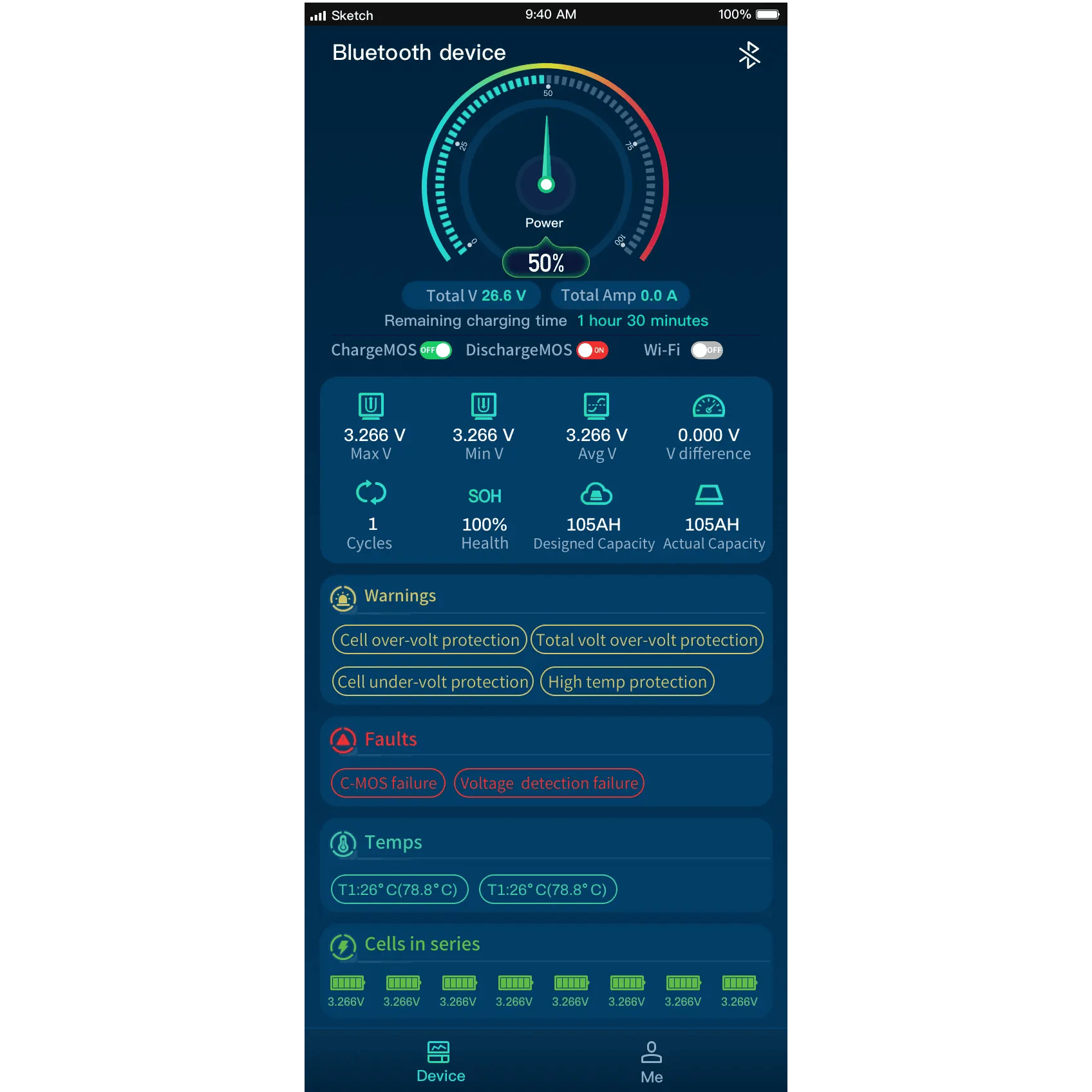 Epoch Batteries 24V 100Ah | Marine Battery | Lithium Trolling Motor Battery | Heated & Bluetooth | LiFePO4 Battery - Green Vista Living