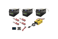 BatteryEVO 48V BADGER 3x Battery Kit (141Ah - 6.3 kWh) - Green Vista Living