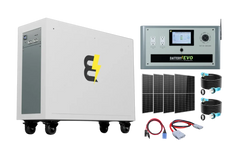 BatteryEvo 48V RHINO 4 with INVERTER and Solar Accessories Kit