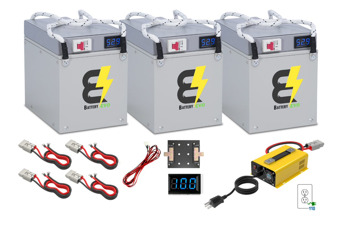 EAGLE 48V 4.5kWh Lithium Battery 3x Kit