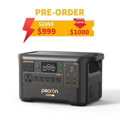 PECRON F3000LFP Portable Power Station 3600W 3072Wh - Green Vista Living
