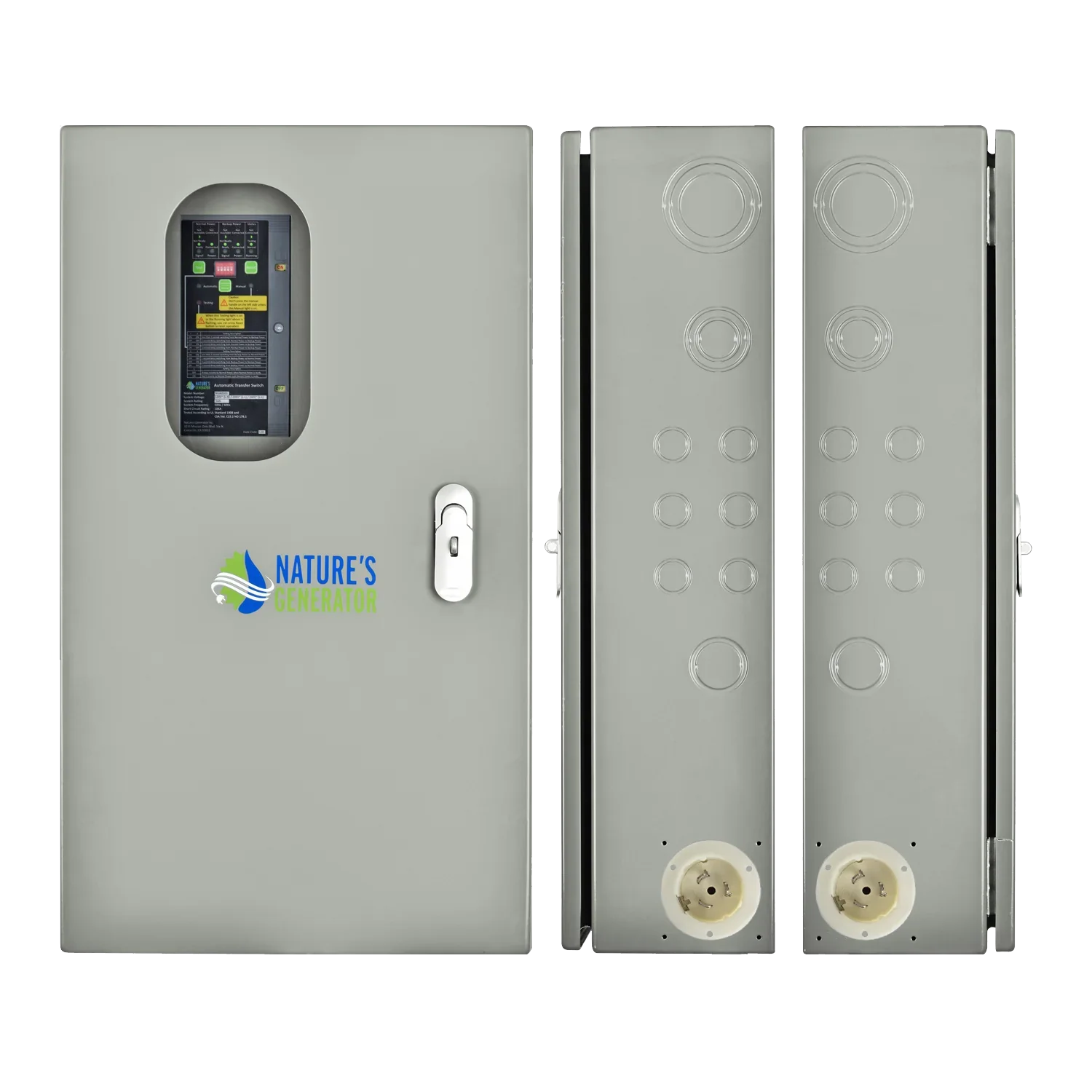 Nature's Generator 50A Automatic Generator Transfer Switch - Green Vista Living