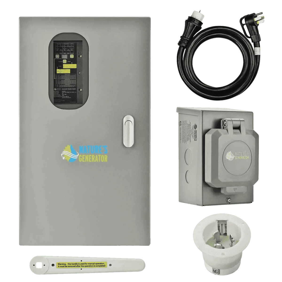 Nature's Generator 50A Automatic Generator Transfer Switch - Green Vista Living