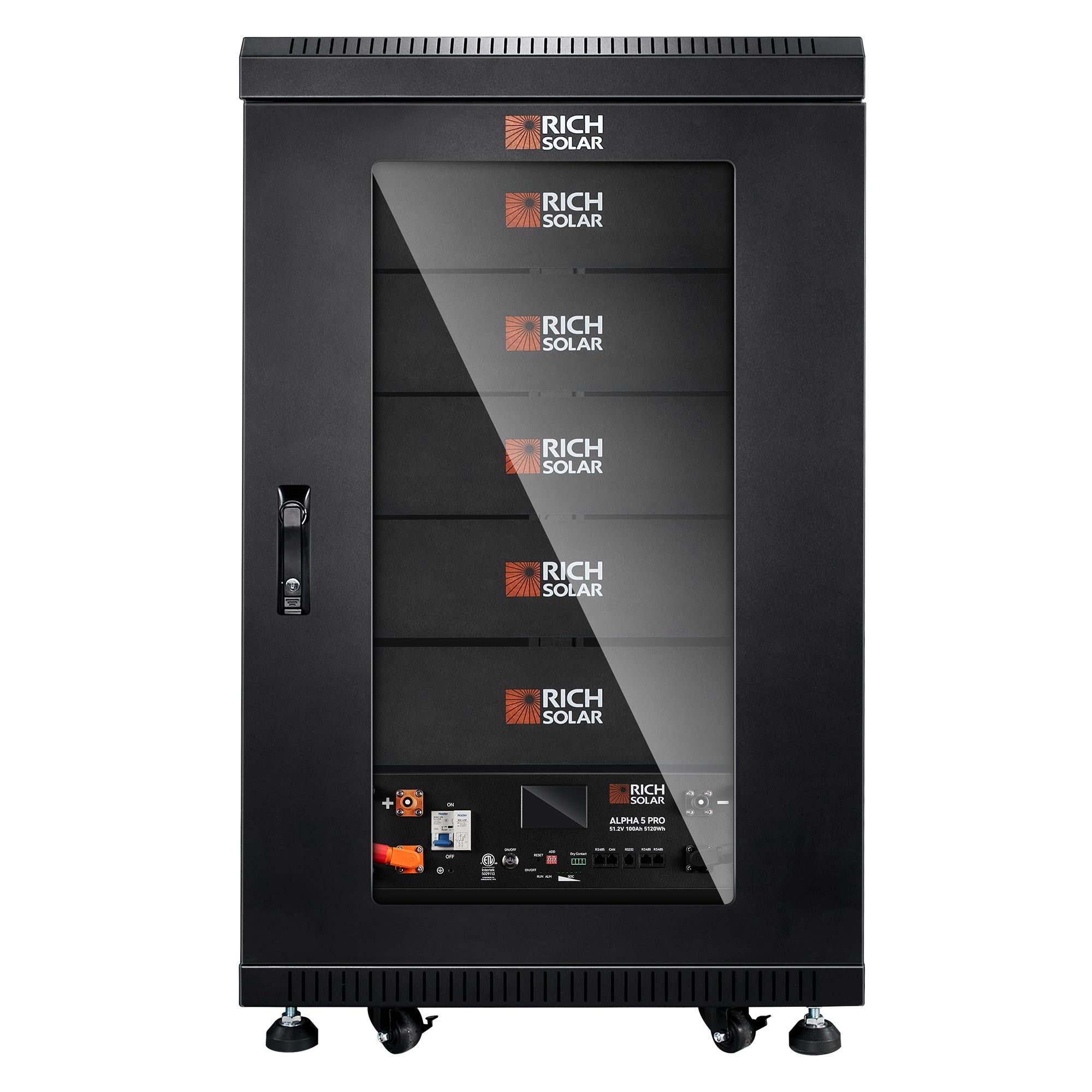 ALPHA 5 PRO 51.2V 100Ah LiFePO4 Battery Premium 48V Server Rack Lithium Battery for Residential, Commercial, RVs, Off-Grid - Green Vista Living