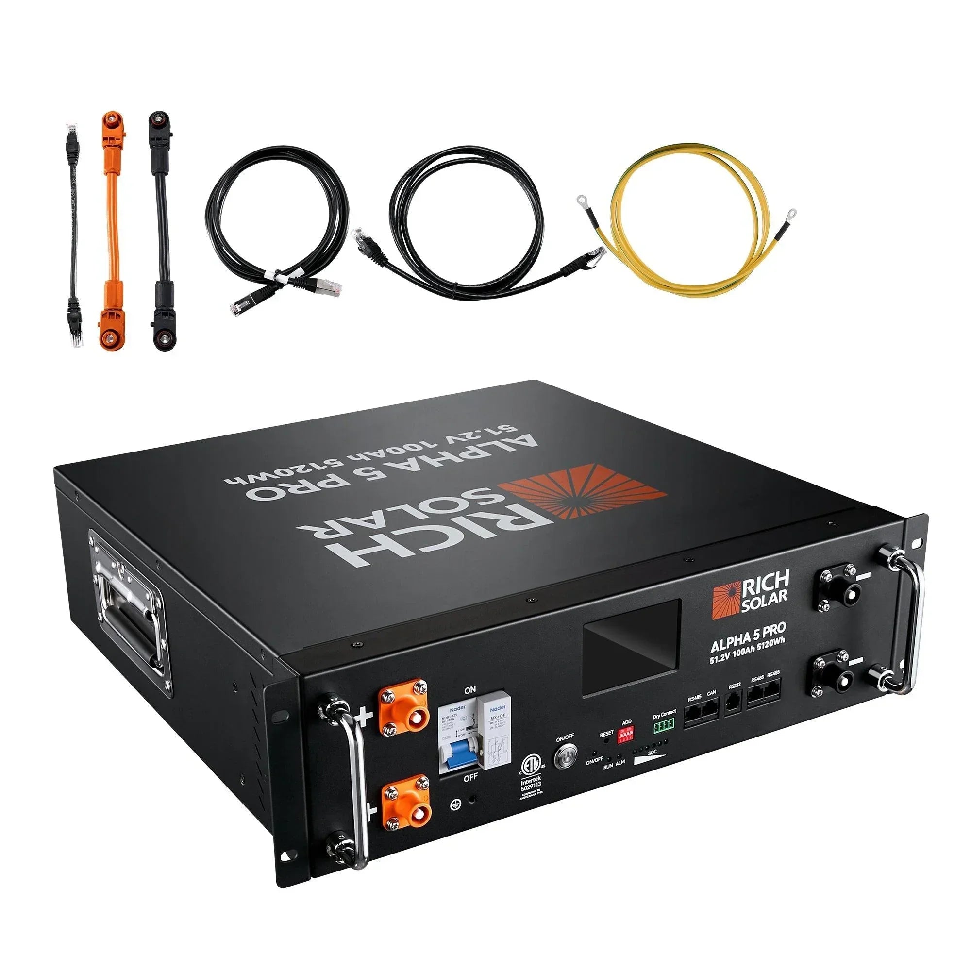 NOVA 12K PV Hybrid Inverter Solar Kit | 61.44kWH Server Lithium Battery [KIT-SR0002] - Green Vista Living