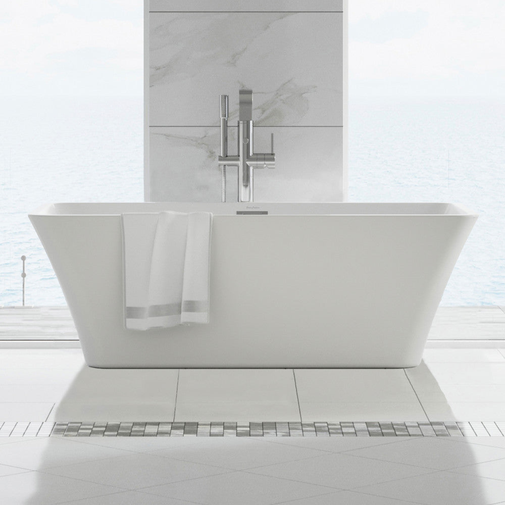 Swiss Madison St. Tropez 60" Freestanding Bathtub